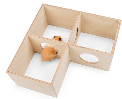 Multi-Room Play Habitat for Hamsters & Small Pets