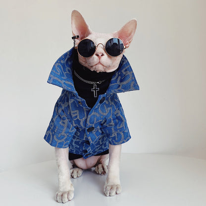 Trendy Pet Denim Jacket
