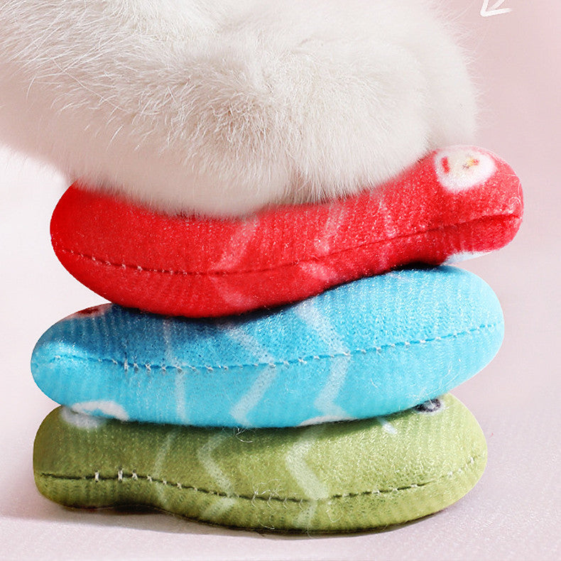 Plush Fish Cat Toy