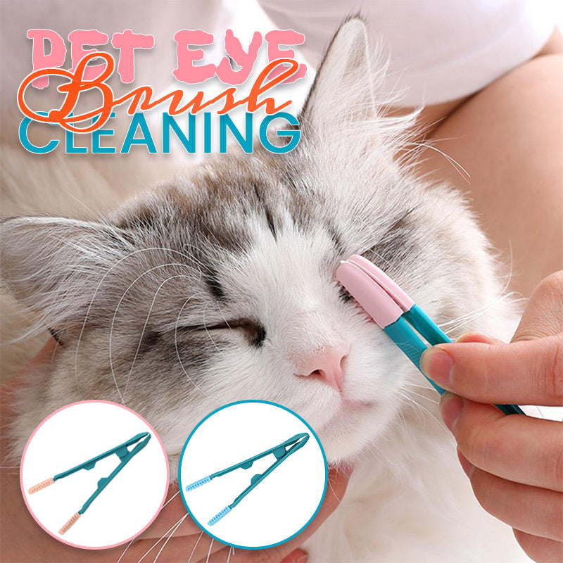 Handheld Cat Eye & Grooming Wipe Brush
