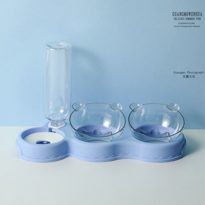 2-in-1 Pet Food & Water Bowl