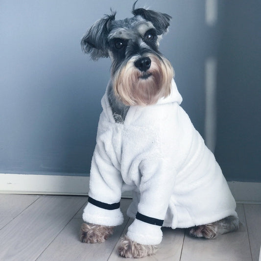 Pet Bathrobe & Pajama Set