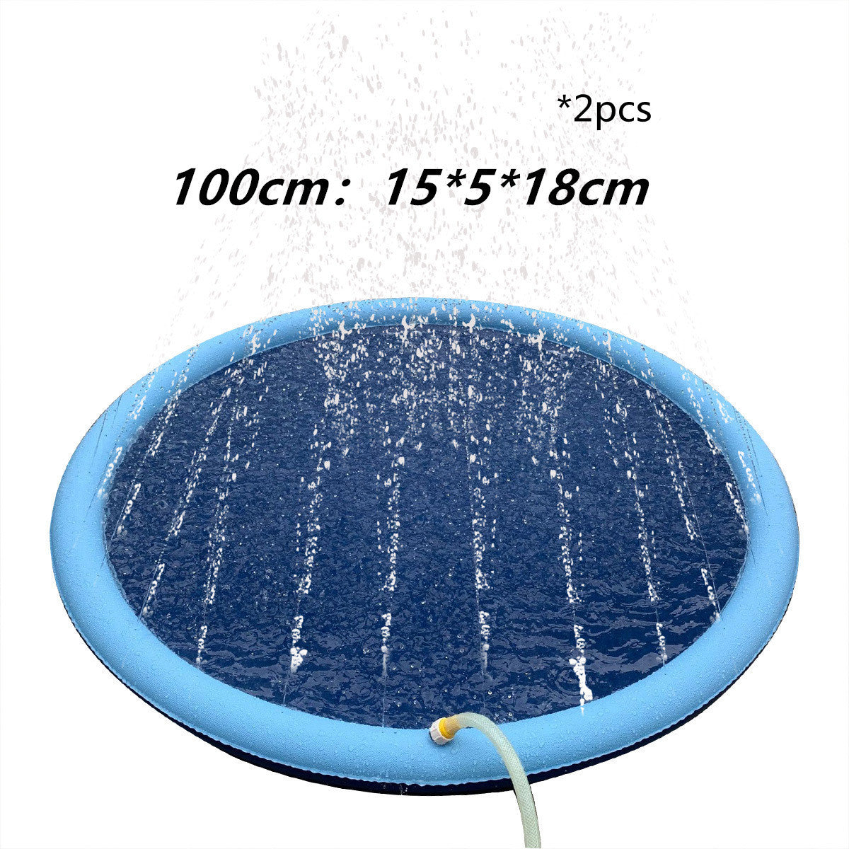 Non-Slip Splash Pad for Dogs | Summer Water Mat