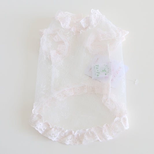 Lace Anti-Lint Pet Vest for Dogs & Cats
