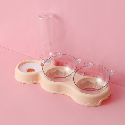 2-in-1 Pet Food & Water Bowl