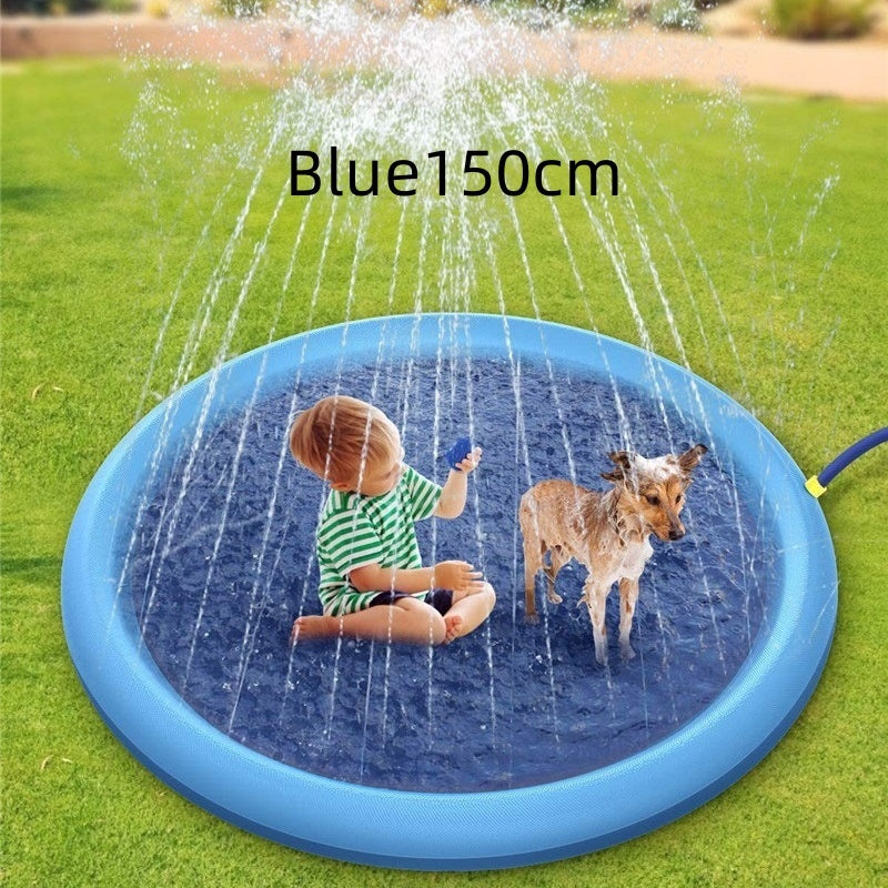 Non-Slip Splash Pad for Dogs | Summer Water Mat