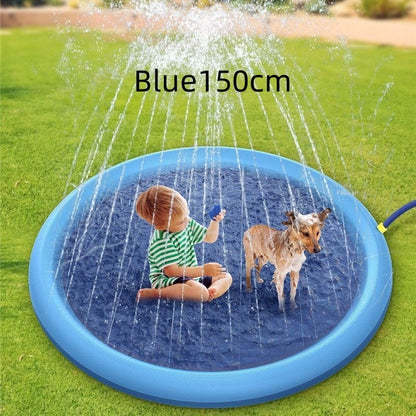 Non-Slip Splash Pad for Dogs | Summer Water Mat