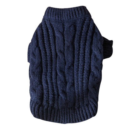 Cozy Solid Color Anti-Lint Cat Sweater