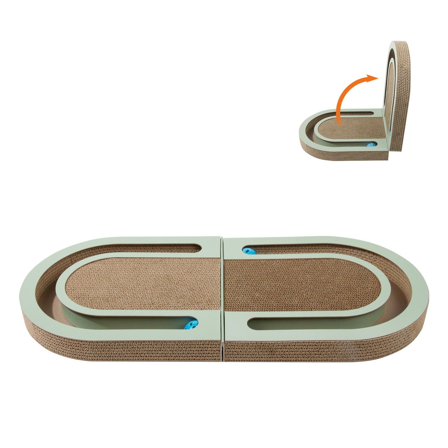 Foldable Cat Roller Ball Toy