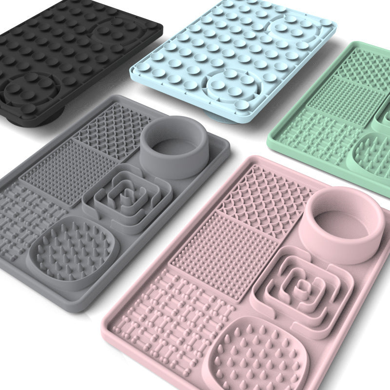 Slow Feeder Lick Mat with Suction