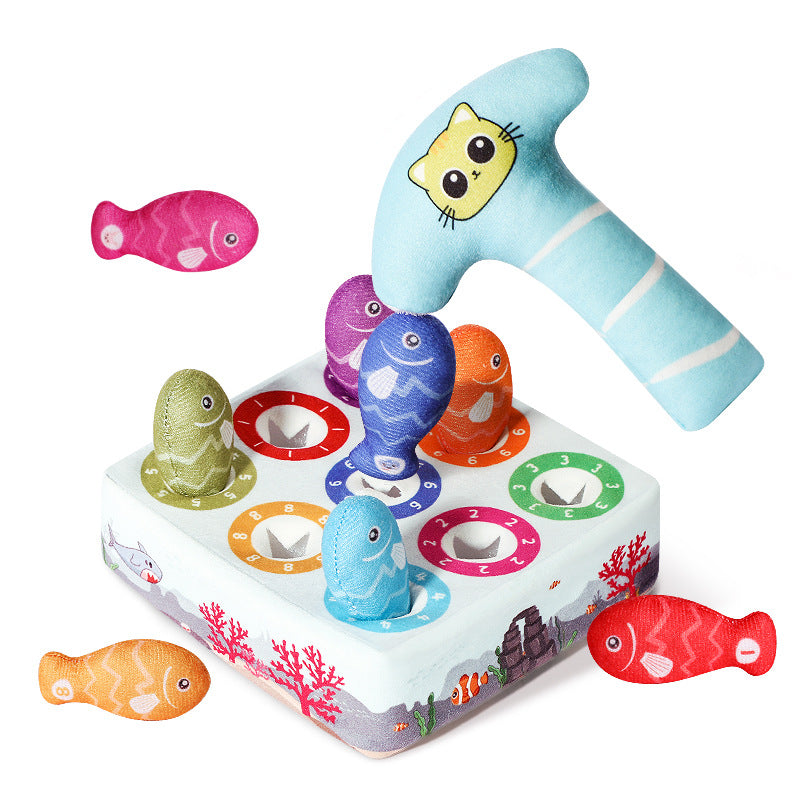 Plush Fish Cat Toy