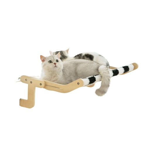 Wall-Mounted Cat Climbing Bed & Frame