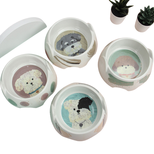 Cute Pet-Shaped Food Bowl