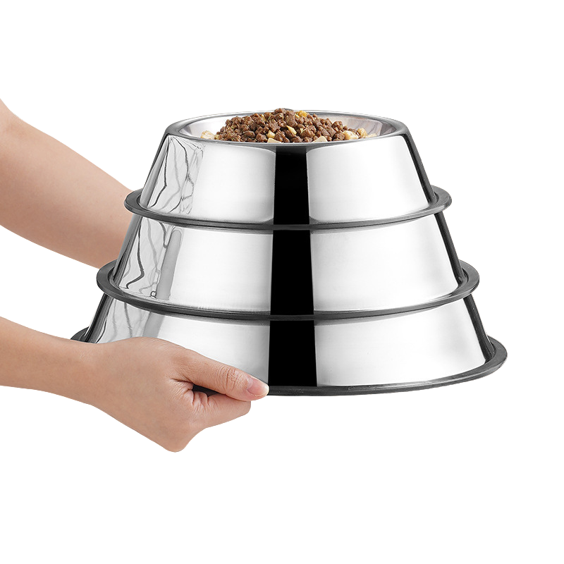 Non-Slip Stainless Steel Dog Bowl