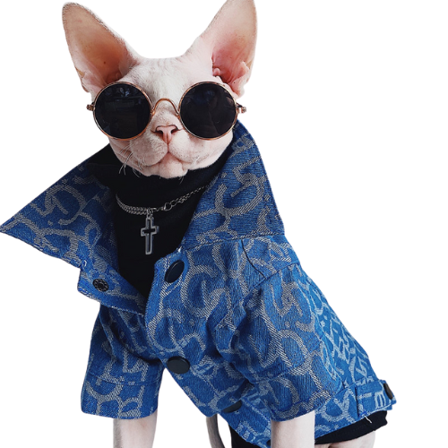 Trendy Pet Denim Jacket