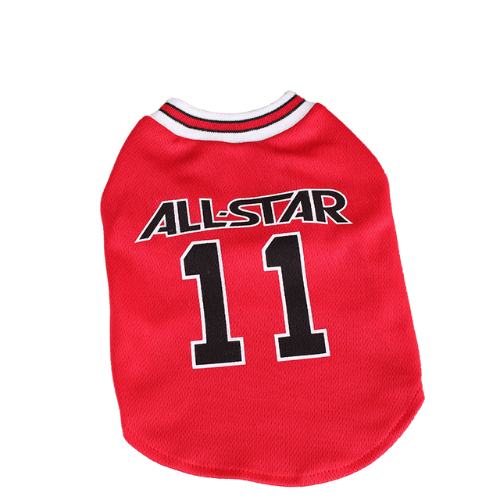 Soccer Ball Print Dog Vest for Spring & Summer