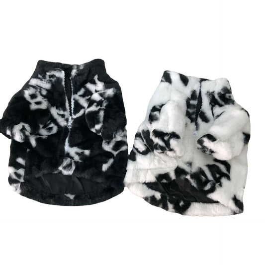 Thickened Faux Fur Pet Coat