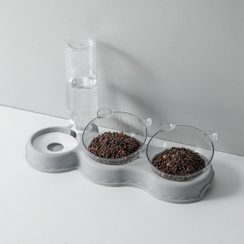 2-in-1 Pet Food & Water Bowl