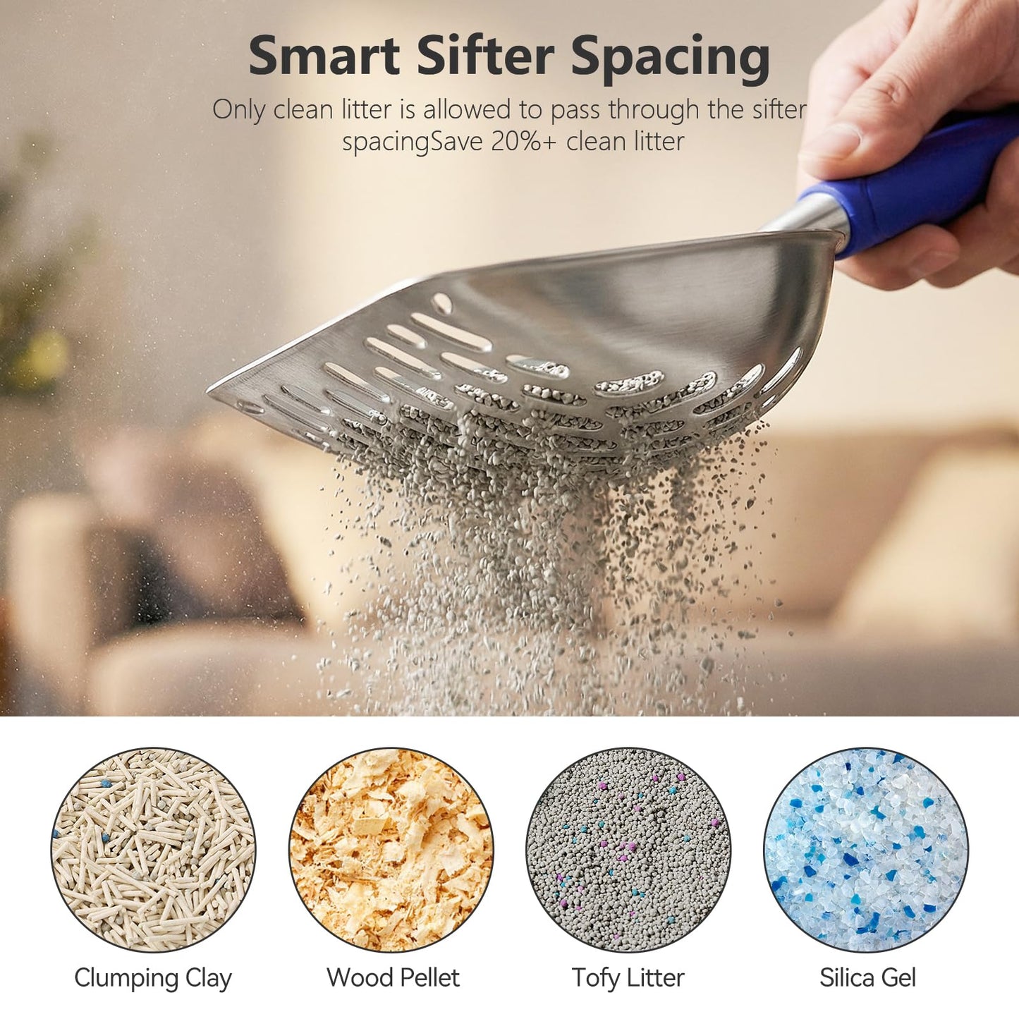 Cat Litter Scoop & Holder