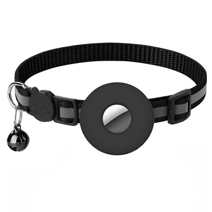 Reflective Anti-Lost Pet Collar with AirTag Holder