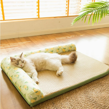 Cooling Gel Pad Bed for Cats & Dogs