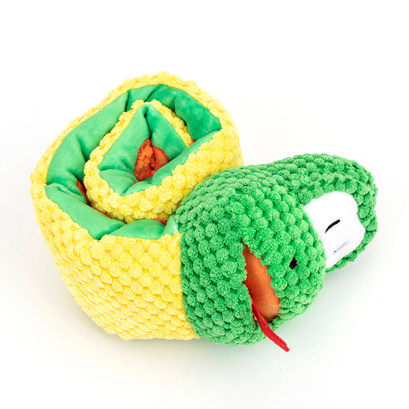 Squeaky Snuffle Snake Toy for Dogs