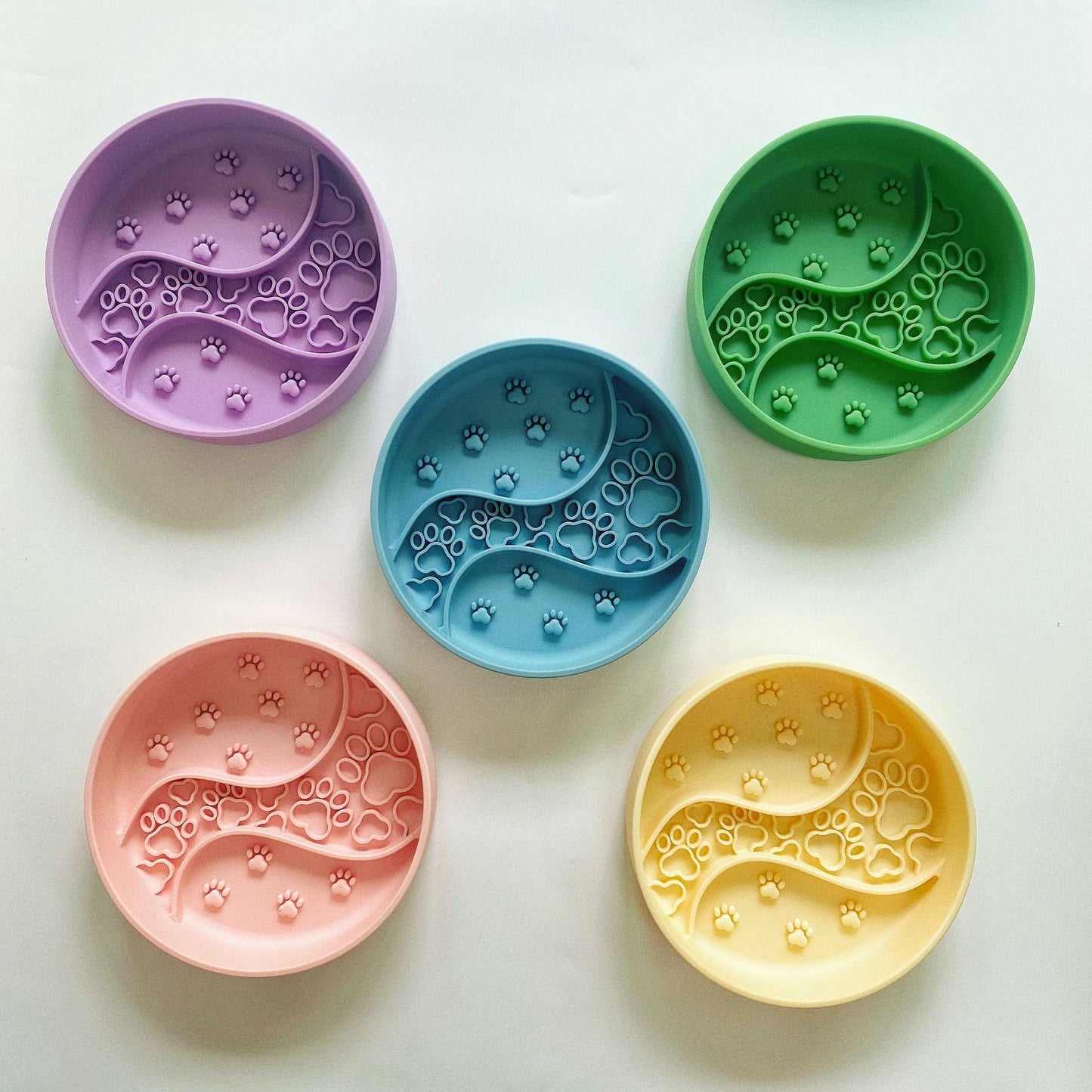 Ceramic Slow-Feeder Bowl