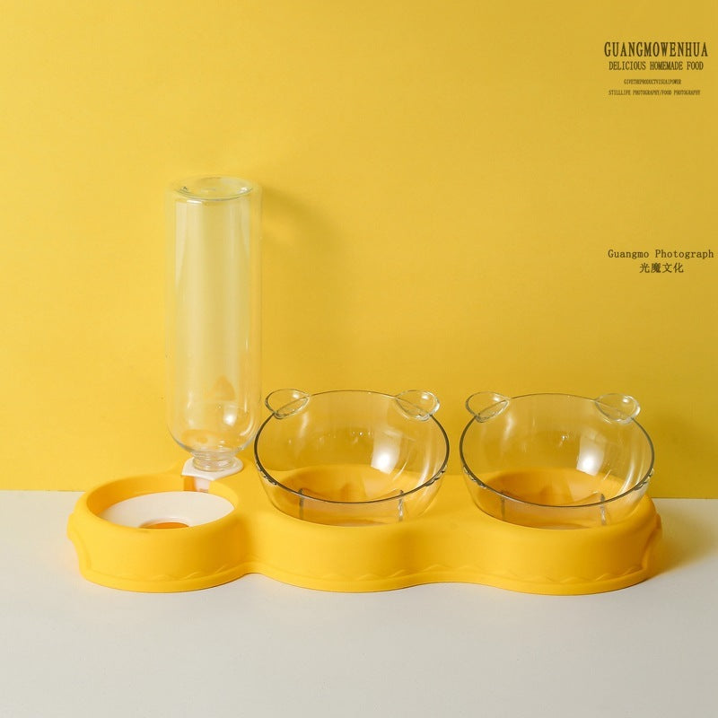 2-in-1 Pet Food & Water Bowl