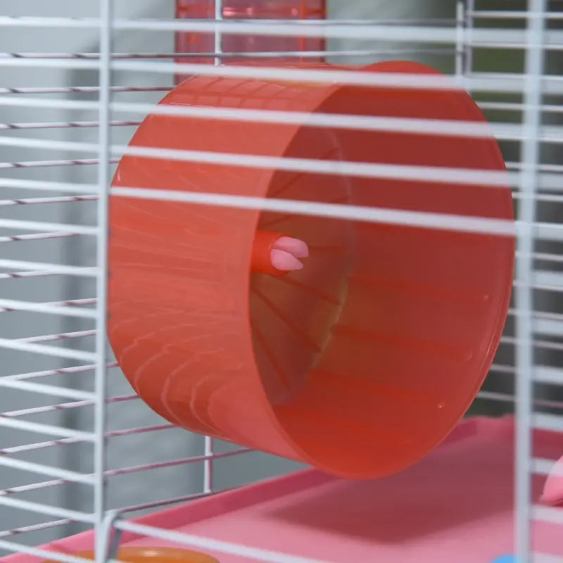 5-Tier Small Animal Cage with Exercise Wheel — Ships from USA