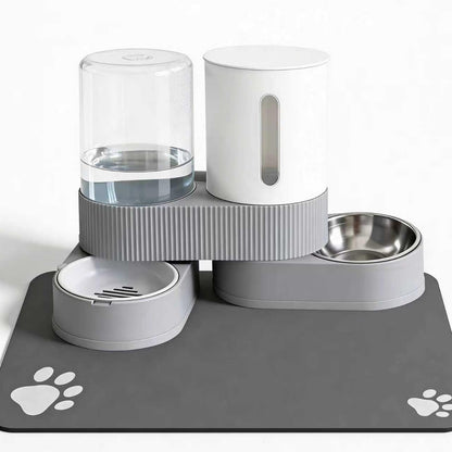 Gravity Auto Food & Water Feeder