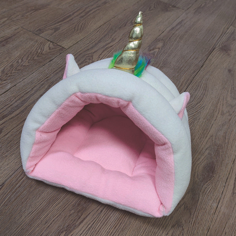 Cozy Plush Hideaway Nest for Hamsters & Small Pets