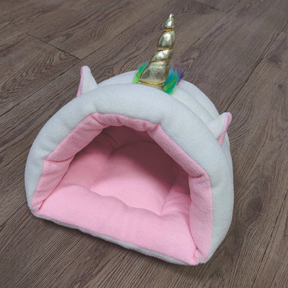 Cozy Plush Hideaway Nest for Hamsters & Small Pets