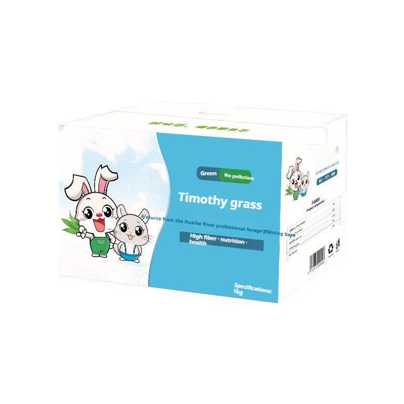 Natural Timothy Hay Chew Snacks for Small Pets