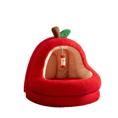 Soft Fleece Cuddle Cup Bed