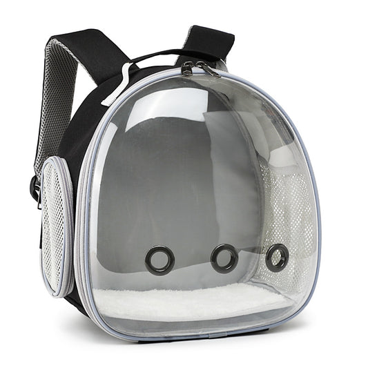 Clear-View Travel Carrier Backpack for Small Pets
