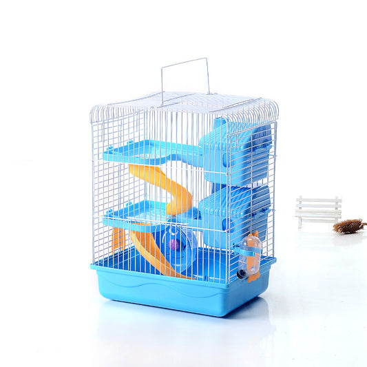 Three-Story Villa Play Habitat for Hamsters & Small Pets