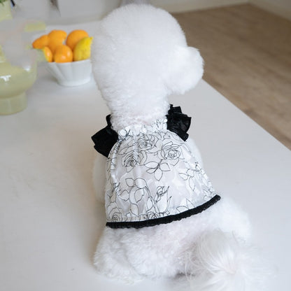 Elegant Chiffon Pet Dress