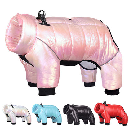 Warm Four-Legged Winter Pet Suit
