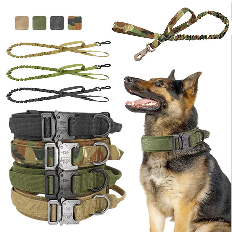 Adjustable Military Nylon Dog Collar