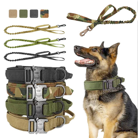 Adjustable Military Nylon Dog Collar