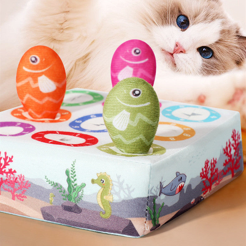 Plush Fish Cat Toy