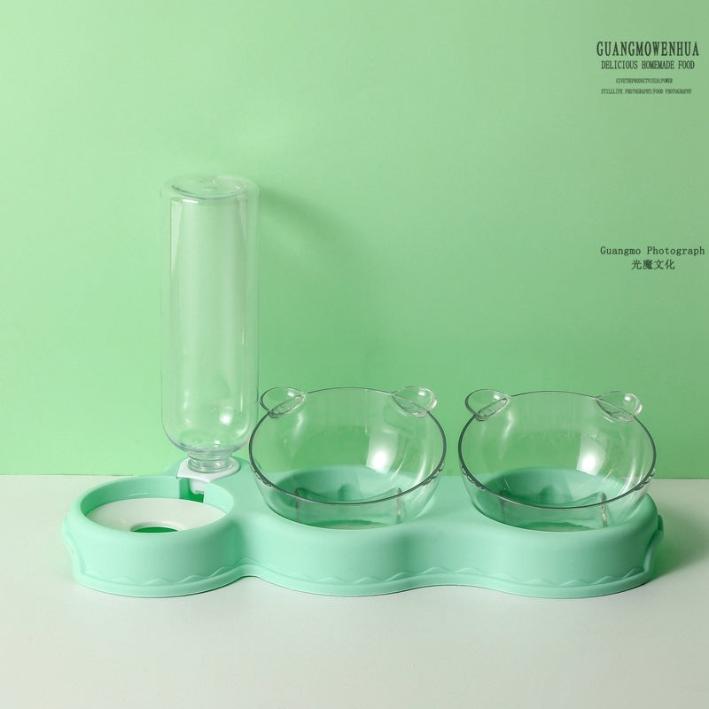 2-in-1 Pet Food & Water Bowl