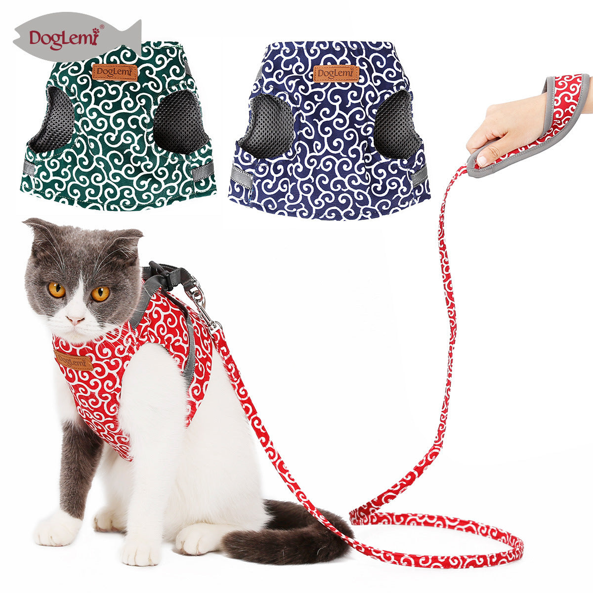 Cat Vest Harness with Leash