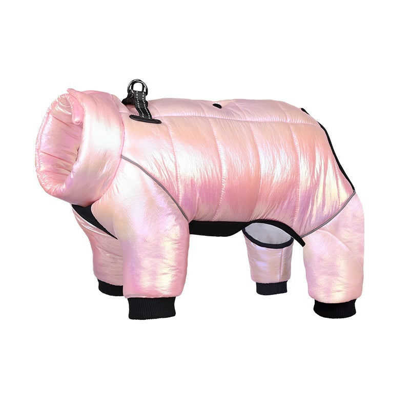Warm Four-Legged Winter Pet Suit