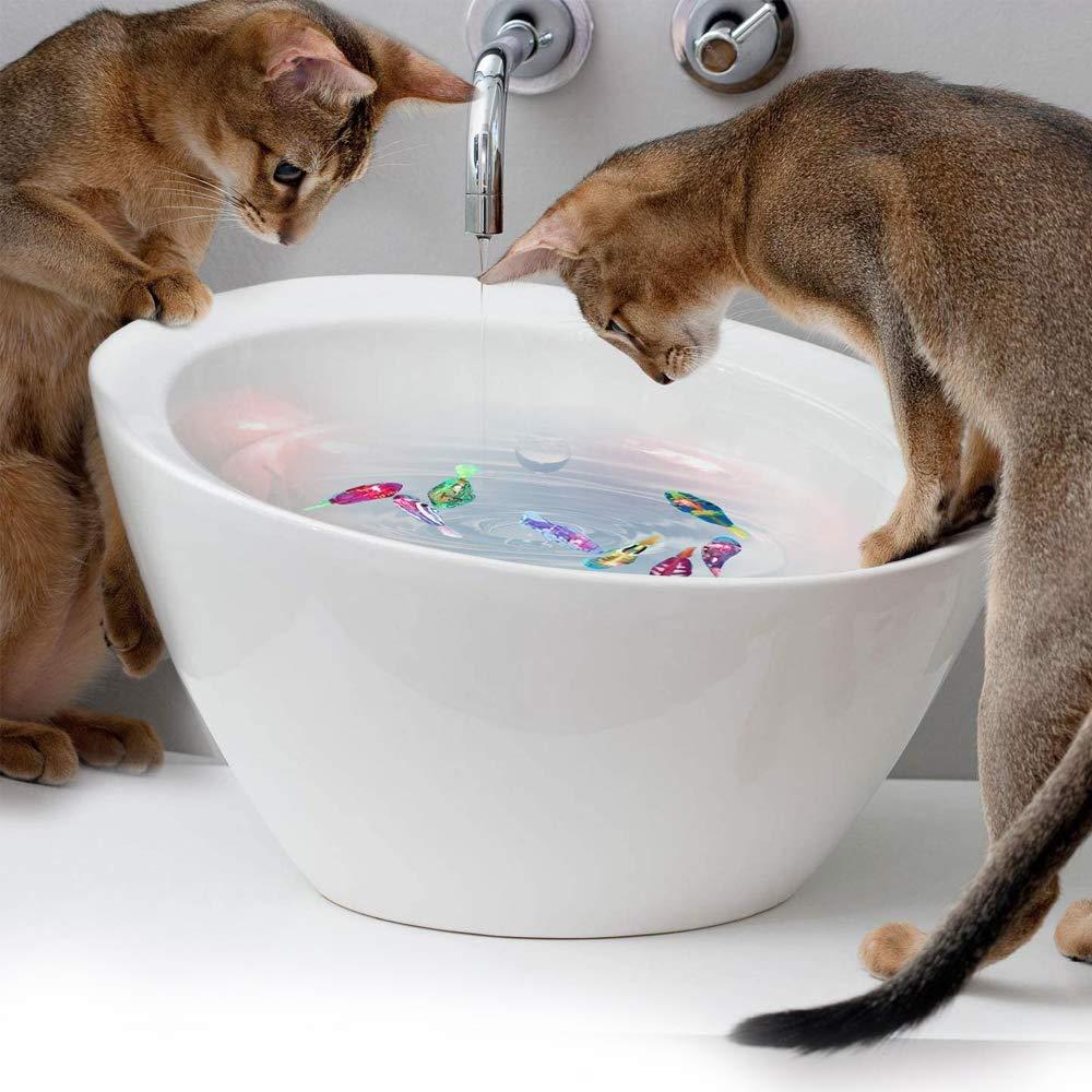 Interactive Swimming Fish Cat Toy